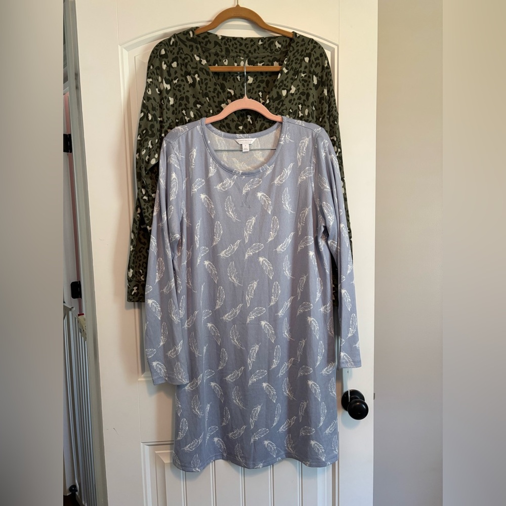 NWT 2-pack Sleep Shirts/Nightgowns/Pajamas - Size M